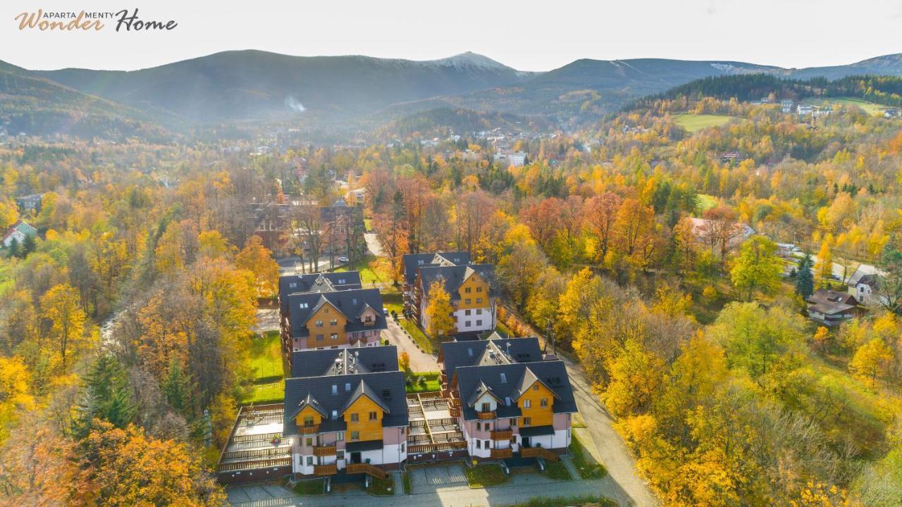 Wonder Home - Apartamenty Z Balkonami Lesny Dom II - W Cichej I Zielonej Czesci Karpacza Kültér fotó