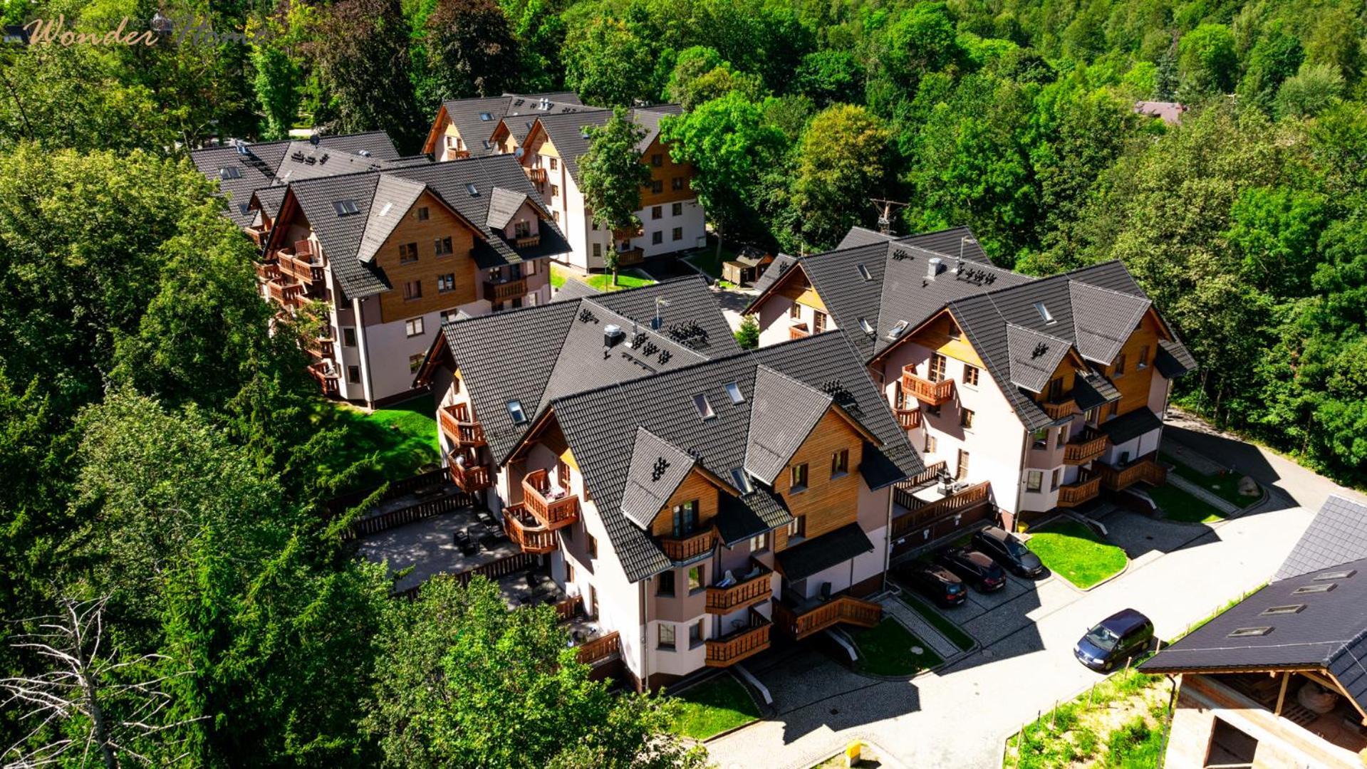 Wonder Home - Apartamenty Z Balkonami Lesny Dom II - W Cichej I Zielonej Czesci Karpacza Kültér fotó