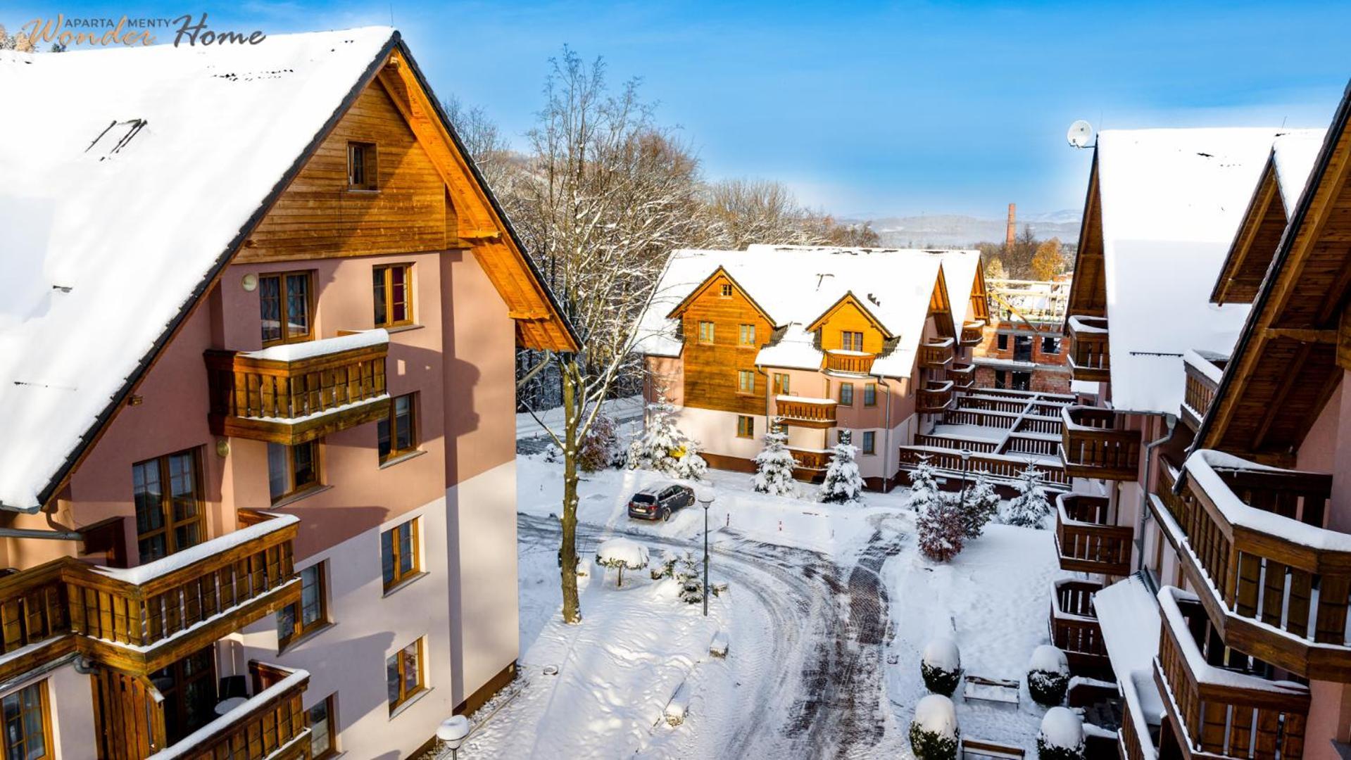 Wonder Home - Apartamenty Z Balkonami Lesny Dom II - W Cichej I Zielonej Czesci Karpacza Kültér fotó
