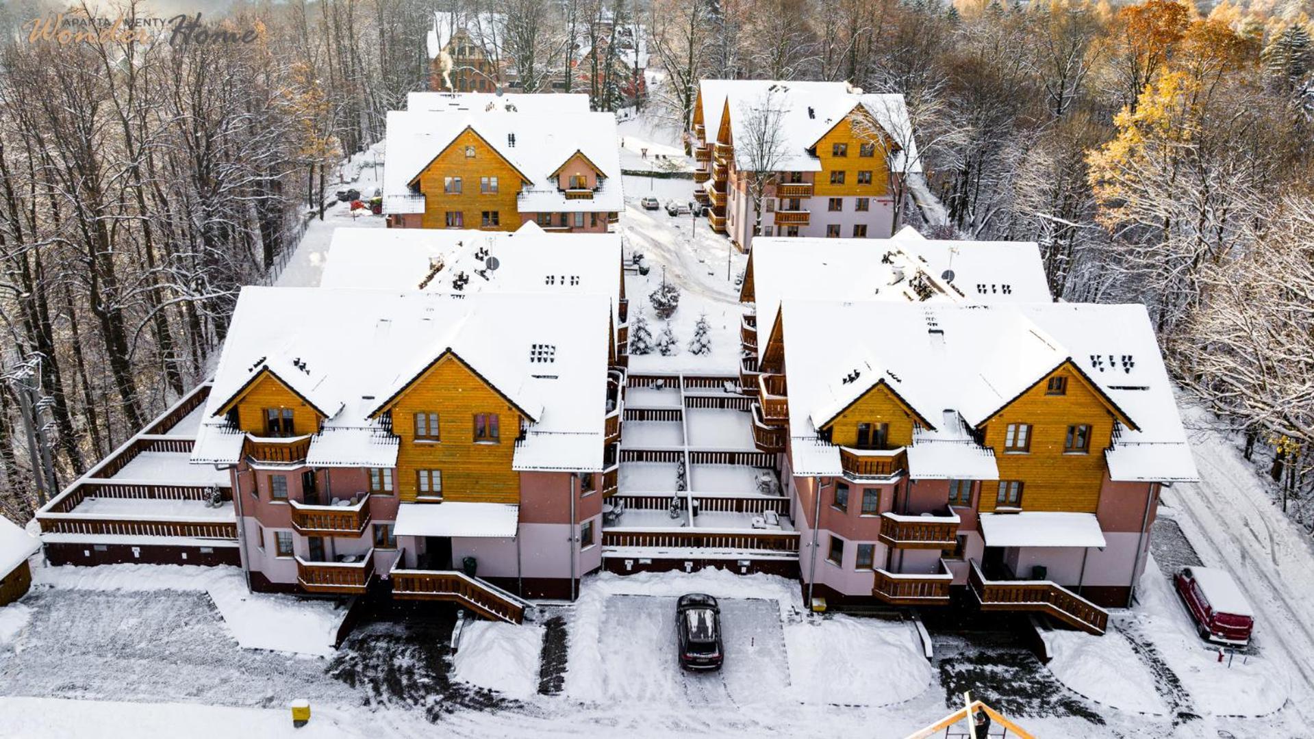 Wonder Home - Apartamenty Z Balkonami Lesny Dom II - W Cichej I Zielonej Czesci Karpacza Kültér fotó